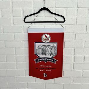 St Louis Cardinals Busch Stadium Banner Vertical Hang